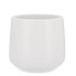 CERAMIC WHITE MATT POT ORCHID BERLIN 14X13,5CM
