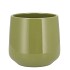 CERAMIC AMAZONE GREEN POT ORCHID BERLIN 14CM