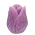 CANDLE TULIP LILA 9X11CM NM