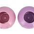 SMILEY FACE POT LILAC/PINK ASS 20X20X17CM
