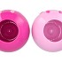 SMILEY FACE POT FUCHSIA/PINK ASS 20X20X17CM