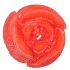CANDLE TULIP ORANGE 10X13CM NM