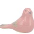 BIRDS LIGHT PINK 14X7X10CM NM