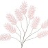 SILK PALM LEAF LIGHT PINK 150CM NM