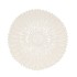 BLOOM DAISY PLATE WHITE 24X24X4CM