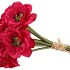 SILK POPPY BOUQUET PINK 9X 33CM