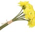 SILK POPPY BOUQUET YELLOW 9X 33CM