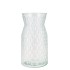 DIAMOND CLEAR VASE 12X20CM