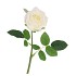 SILK ROSE REAL TOUCH WHITE 43CM NM