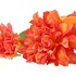 SILK DAHLIA 2X ORANGE REAL TOUCH 60CM