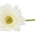 SILK GERBERA WHITE 72CM NM