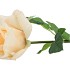 SILK ROSE REAL TOUCH OPEN YELLOW 43CM