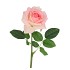 SILK ROSE REAL TOUCH OPEN LIGHT PINK 43CM NM