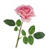 SILK ROSE REAL TOUCH OPEN LIGHT PURPLE 43CM