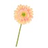 SILK GERBERA PEACH/LIGHT PINK 72CM