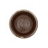 JAVEA CILINDER POT GLAZED TAUPE 13X12CM