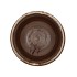 JAVEA CILINDER POT GLAZED TAUPE 17X15CM