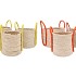 VENICE YELLOW/ORANGE BASKET HAND SET 3 35X28/32X26/26X25 NM