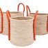 VENICE YELLOW/ORANGE BASKET HAND SET 3 35X28/32X26/26X25 NM