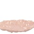 BLOOM COSMEA PLATE PEACH 24X24X4CM