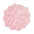 BLOOM COSMEA PLATE LIGHT PINK 24X24X4CM