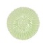 BLOOM DAISY PLATE GREEN 17X17X4CM NM
