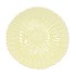 BLOOM DAISY PLATE YELLOW 24X24X4CM