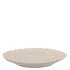 BLOOM DAISY PLATE GREY/BLUE 11X11X2CM