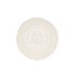 BLOOM DAISY PLATE WHITE 11X11X2CM