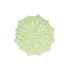 BLOOM COSMEA PLATE GREEN 11X11X3CM