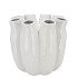 LUNA WHITE TUBE VASE 19X19CM NM