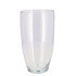 GLASS VASE BELLY 25X14CM NM