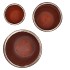 PORTER BROWN EGG DIMPLES SET 3 18X16/24X22/30X27 NM