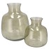 MIRA OLIVE GREEN GLASS BOTTLE BIG 24X24X28CM