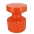 SEPHORA ORANGE STOOL / SIDE TABLE 30X30X38CM