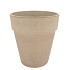 TERRACOTTA CHOCO CLEMATIS POT D27XH30CM