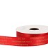 RIBBON FESTIVE RED 15MX25MM NM