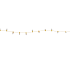 RIBBON FAUX LIGHT SILVER GOLD 5MX12MM NM