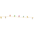 RIBBON FAUX LIGHT MULTI 5MX12MM