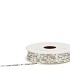 RIBBON SMALL X-MAS IVORY 50MX3MM NM