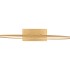 METAL CIRCLE BARS GOLD 30CM