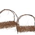 MOISIER TRAY WITH HANDLE WOOD 30X22X27CM NM