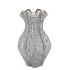 INGA DRISS GREY VASE ACTIVE GLAZE 25X25X36CM NM