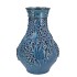 INGA GRAPE BLUE VASE ACTIVE GLAZE 25X25X35CM NM