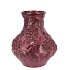 INGA GRAPE PURPLE VASE ACTIVE GLAZE 24X24X27CM NM
