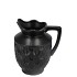 INGA BOA BLACK VASE 18X14X21CM NM