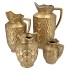 INGA BOA GOLD VASE 28X23X46CM NM