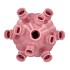 ROTTERDAM PINK VASE TUBE 25X25X36CM NM