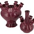 ROTTERDAM PURPLE VASE TUBE 25X25X36CM NM