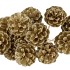 PICK SHINE PINECONE NAT GOLD GLITTER 50CM ASS P/12